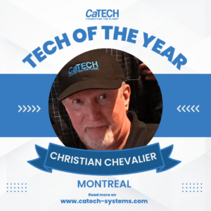 catech systems tech of the year- Christian Chevalier