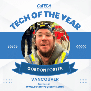 catech systems tech of the year- Gordon Foster